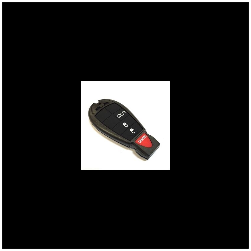 Caixa Para Comando Chrysler Keyless 3 Botões Com Botão de Emergência