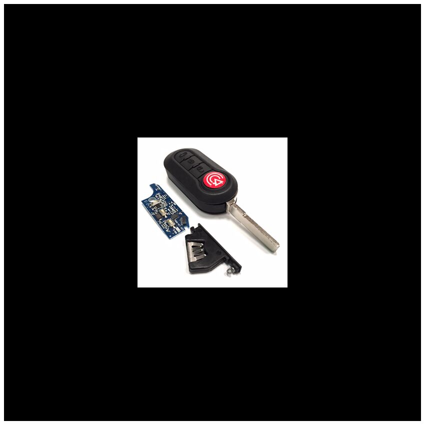 Comando Fiat Três Botões  Zed Full Fir106S