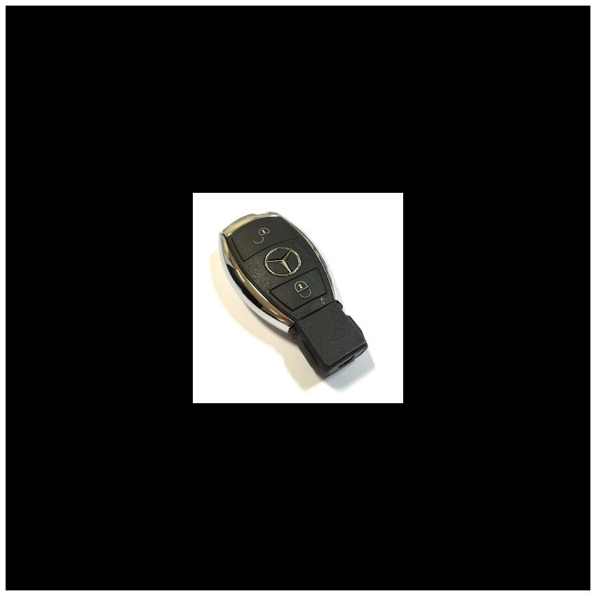 Caixa Para Comando Mercedes Keyless 2 Botões