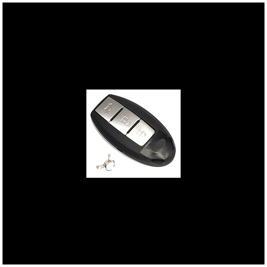 Caixa Para Comando Nissan Keyless Slot 3 Botões