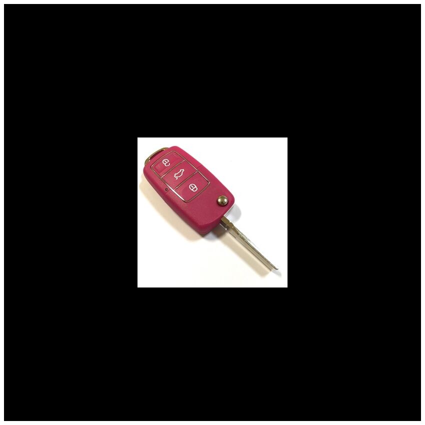 Caixa Rosa Para Comando Volkswagen Flip 3 Botões