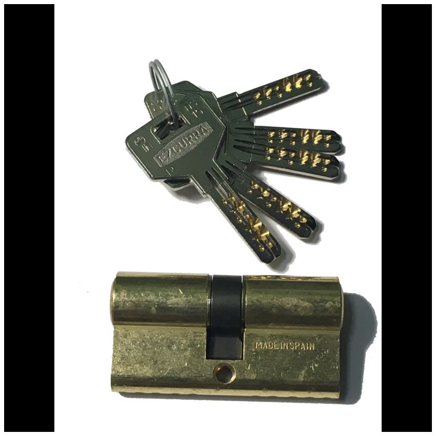 Cilindro Ezcurra DS15 30x30mm latonado