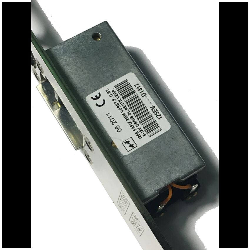 Trinco eléctrico Mottura para fechadura de embutir 85371/28, 4 pernos esquerda, 94077S028N