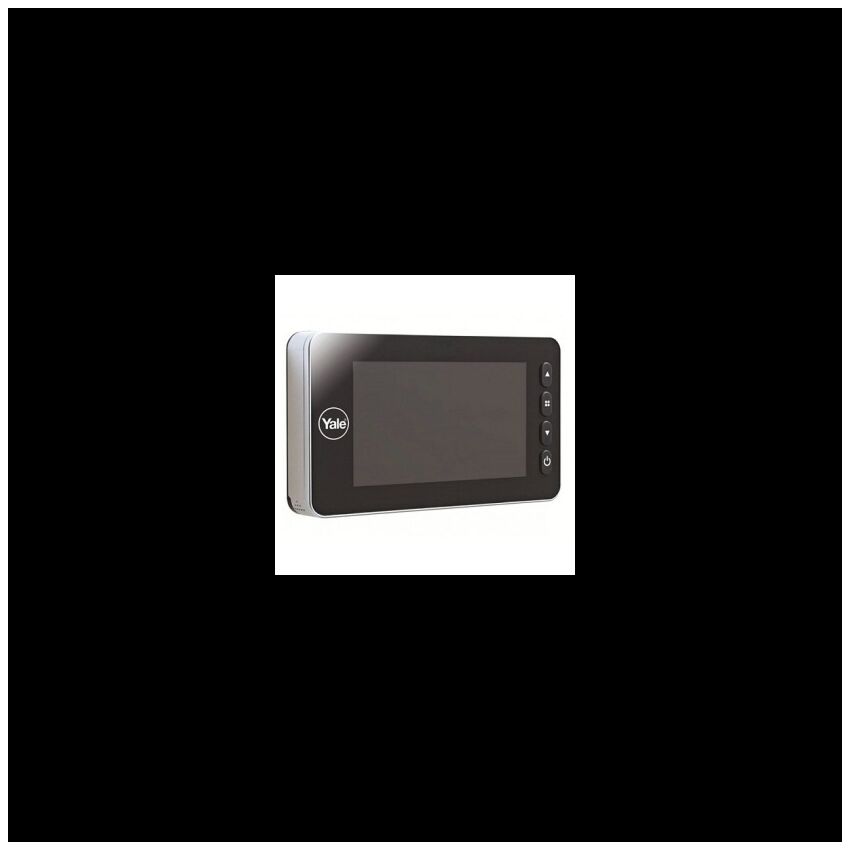 Visor Yale Electrónico c/Gravação Automático prata