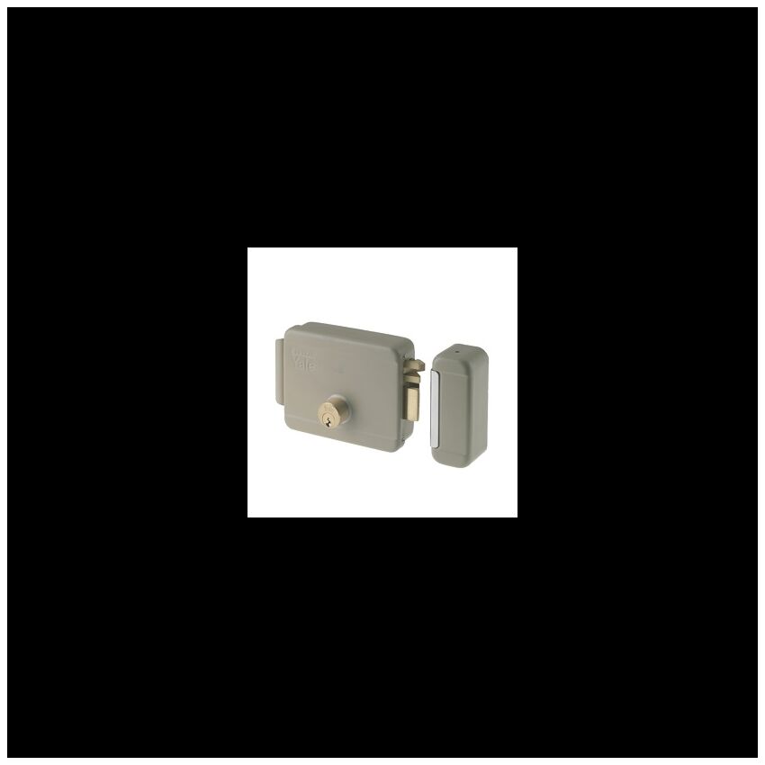 Fechadura elétrica de sobrepor Yale 67000502, esquerda