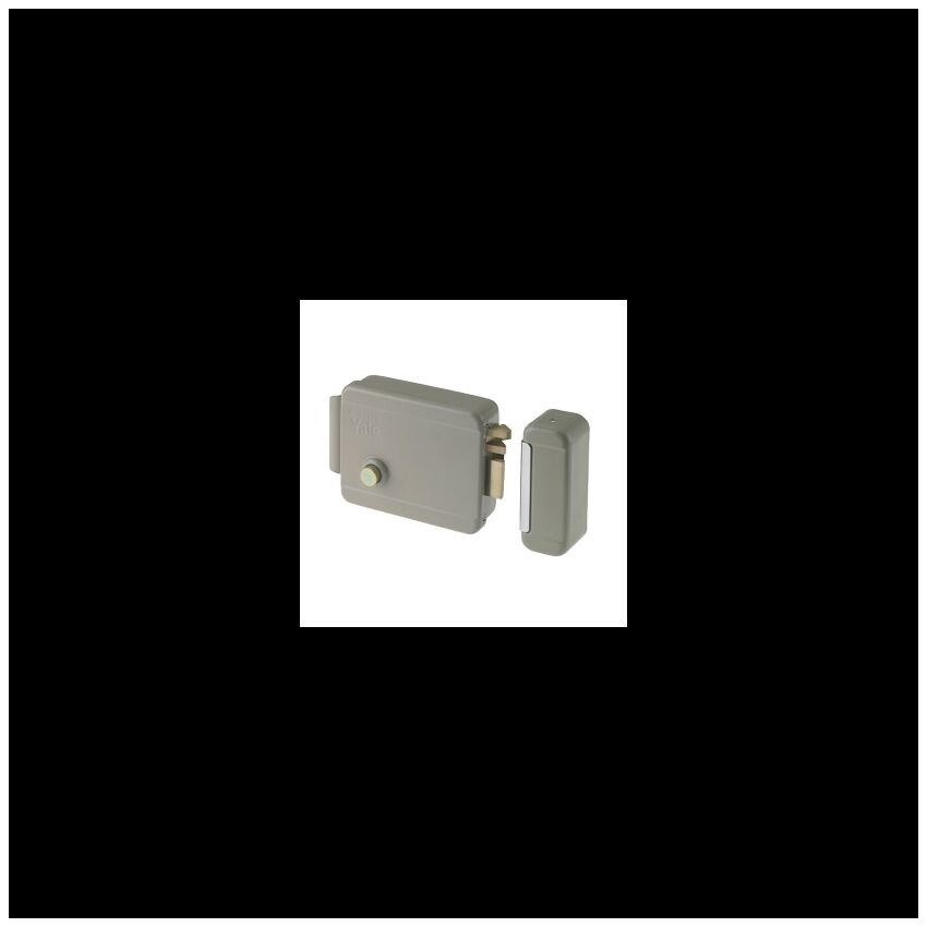 Fechadura elétrica de sobrepor Yale 67400701, direita