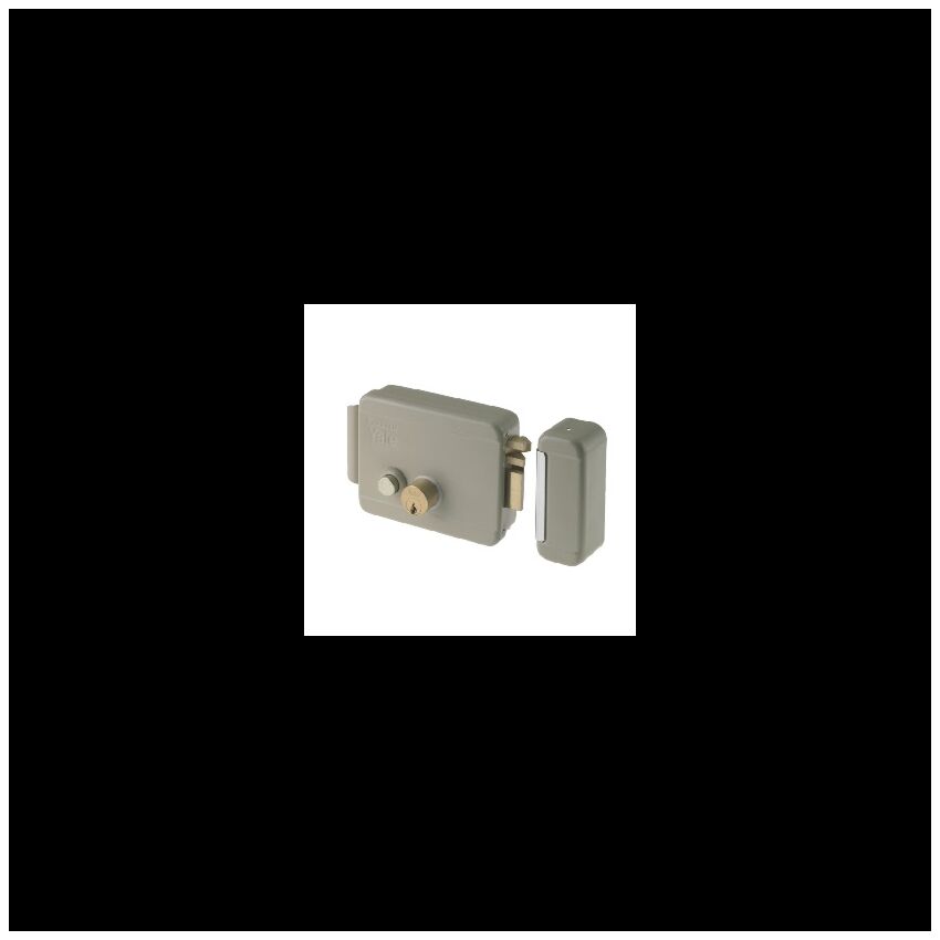 Fechadura elétrica de sobrepor Yale 67800501, direita