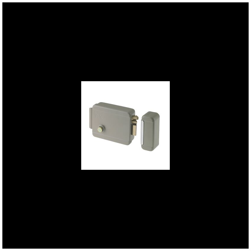 Fechadura elétrica de sobrepor Yale 68400502, esquerda