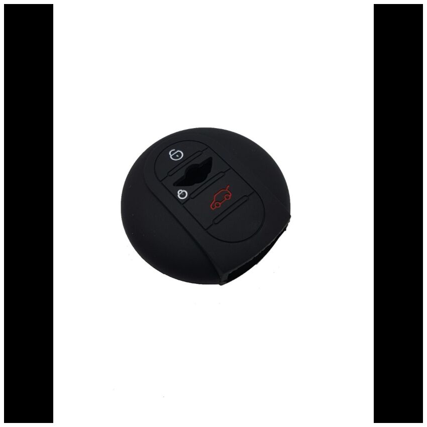 Capa silicone MINI, três botões, Smartkey proximidade, negro