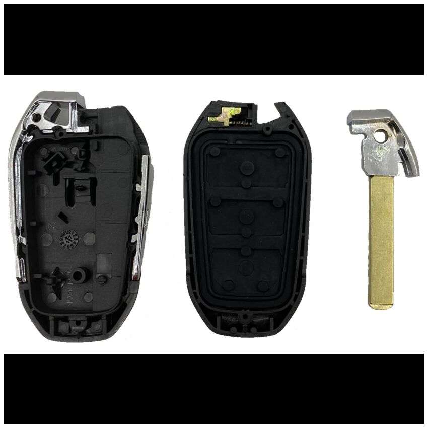 Caixa Para Comando Citroën Keyless 3 Botões (Mala)