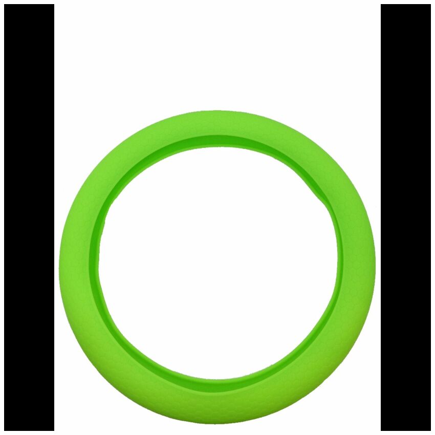 Capa de volante em silicone, verde
