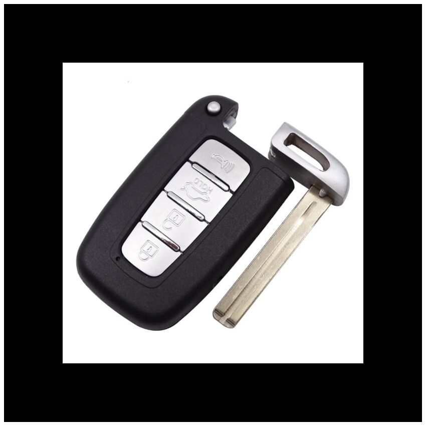 Caixa Para Comando Hyundai Keyless 4 Botões