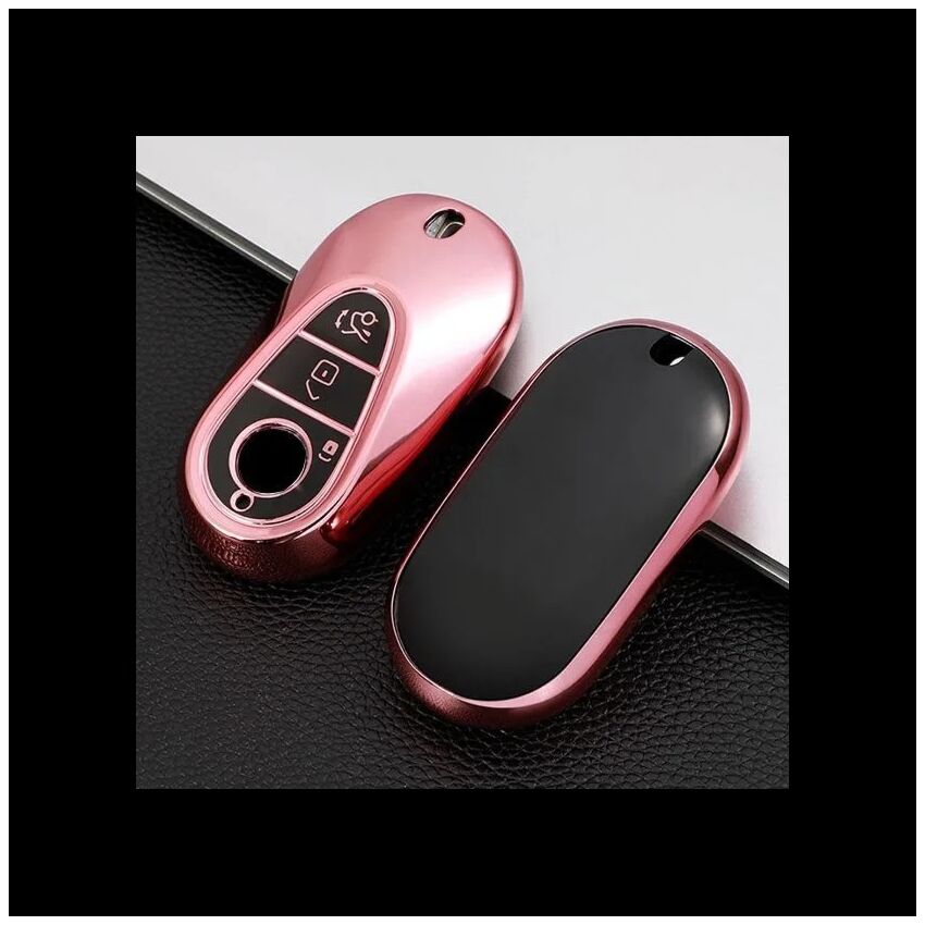 Capa TPU Mercedes Três Botões Nº08