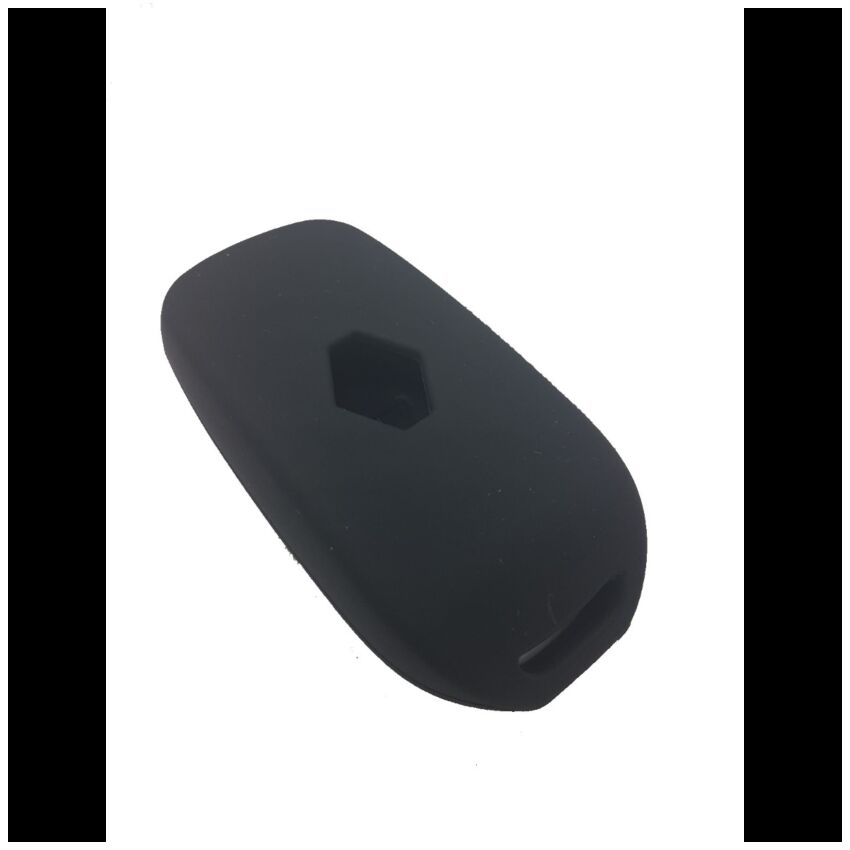 Capa silicone Renault, três botões, negra