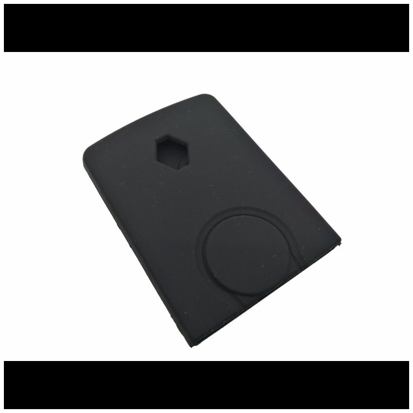 Capa silicone Renault, quatro botões, negra