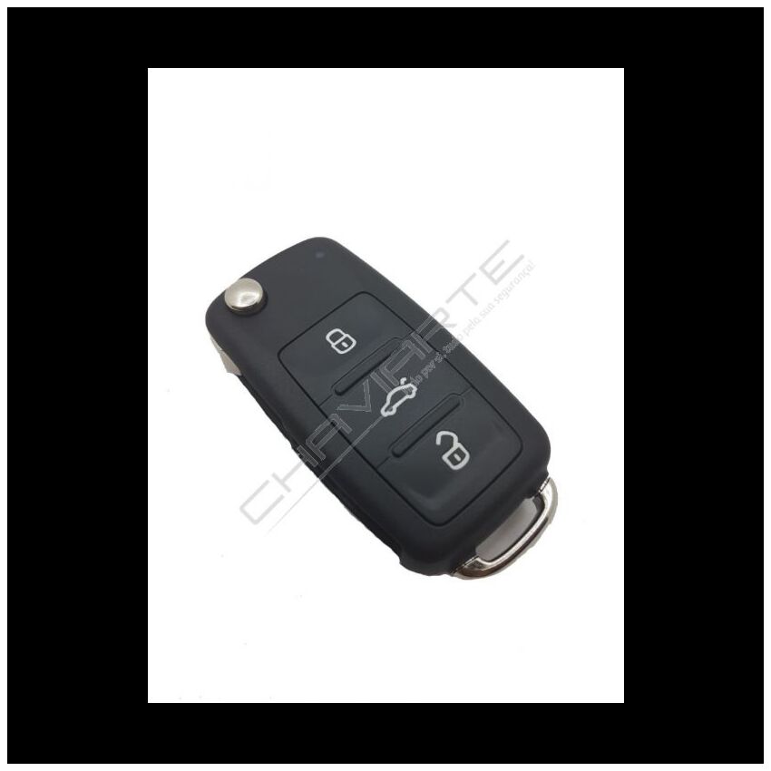 Comando VW 3 Botões ID 48 Aes (5K0837202BH)
