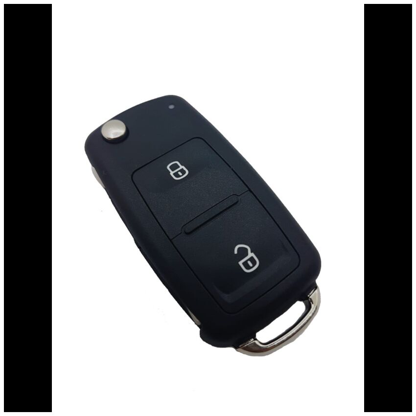 Comando VW 2 Botões Flip MQB_7E0837202BD