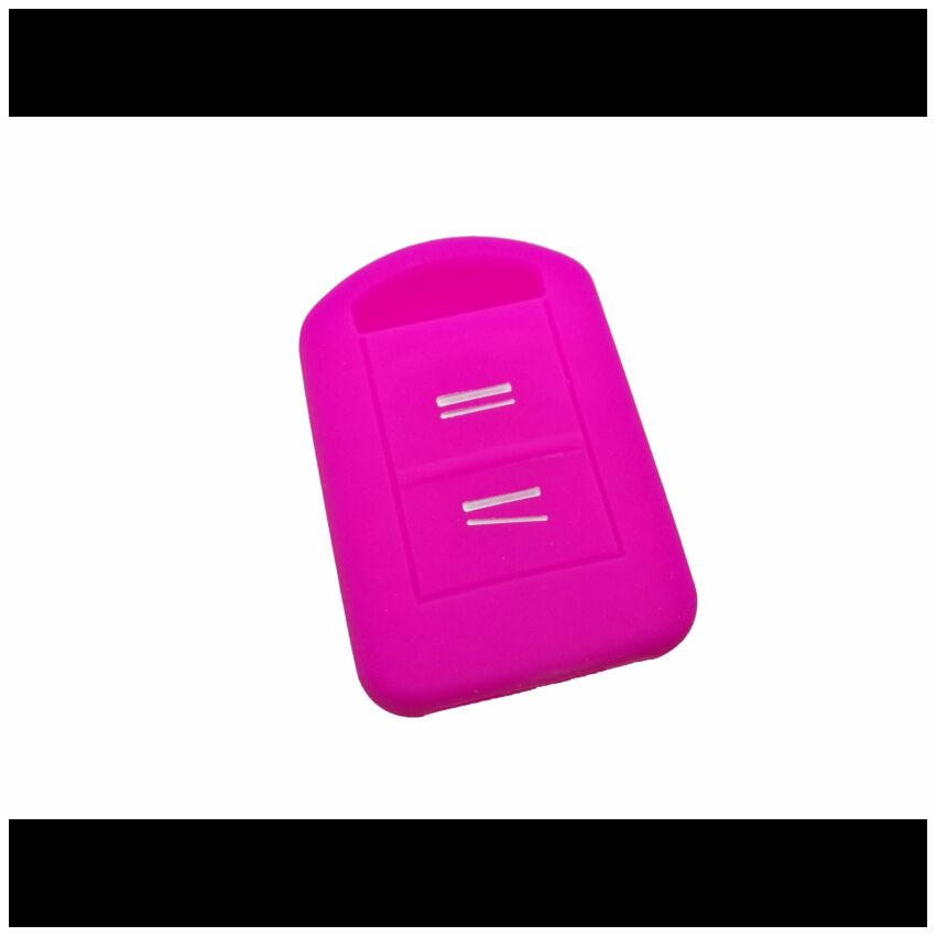 Capa silicone Opel, dois botões, rosa