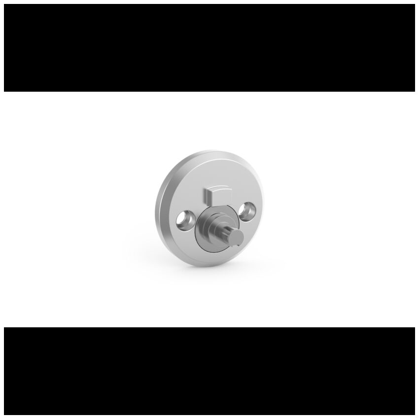 Adaptador Tedee para cilindro Nordico / Escandinavo cor prata