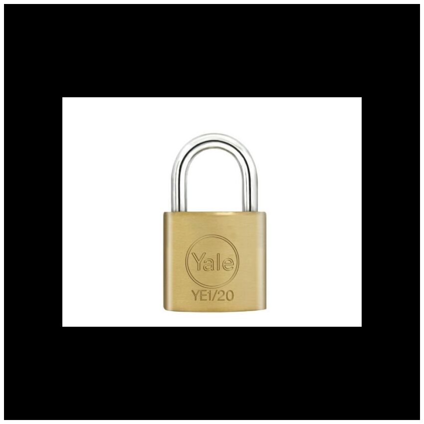 Aloquete Yale Essencial 20mm latão