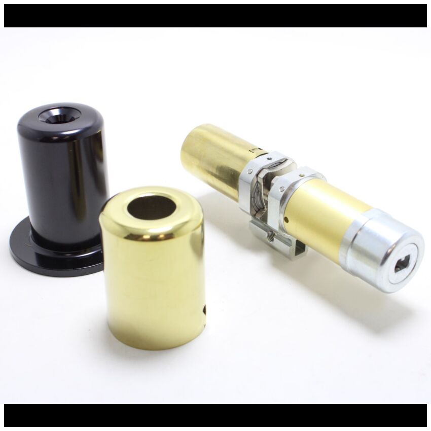 Cilindro Fichet F3D Invicta, dourado + Conjunto de Proteção