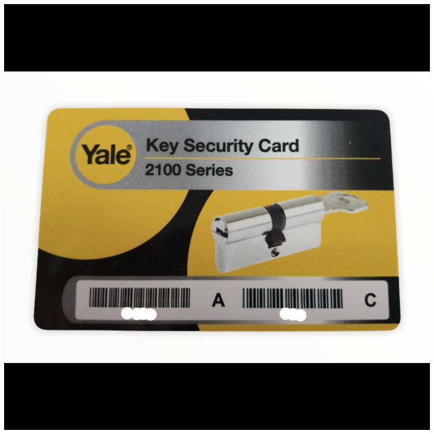 Chave Especial Yale 2100