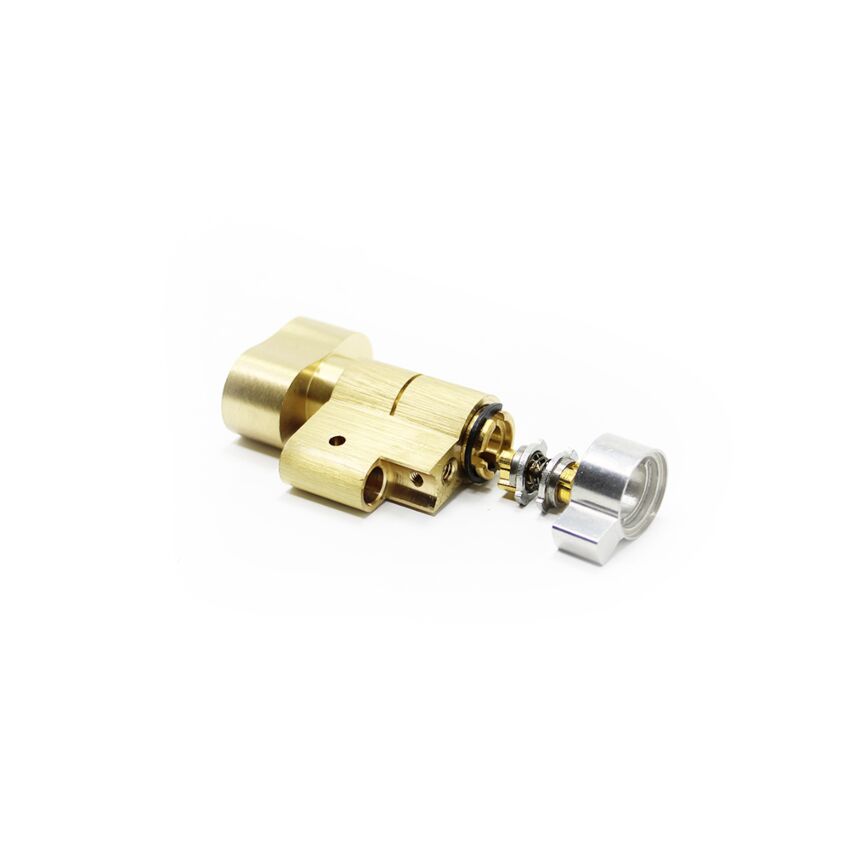 Cilindro M&C C-Max modulock componente para adaptar botão push latão