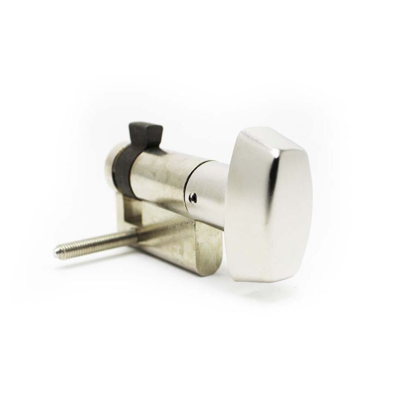 Cilindro Tesa TE5 40x10mm niquelado com botão