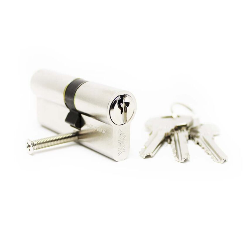 Cilindro Yale YL5 30x50mm niquelado