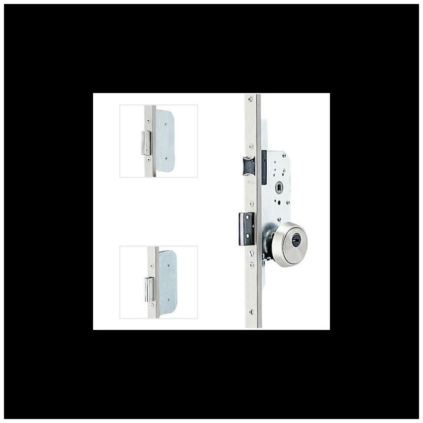 Fechadura Tesa TLPN3PSSAC  Ent 60 Porta porseg 3 Pontos 
