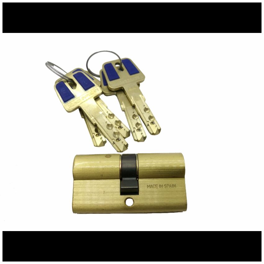 Cilindro Yale HSK 30x35mm latonado