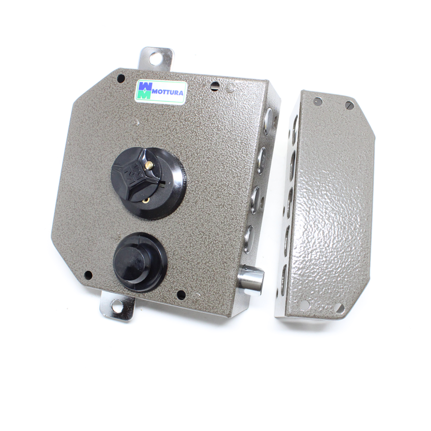 Fechadura Mottura 20530 drt de 2 trancas (não inc)