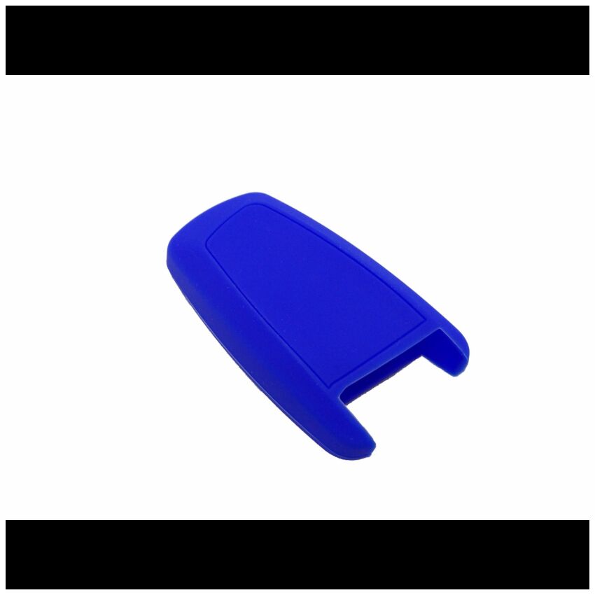 Capa silicone BMW, três botões, azul