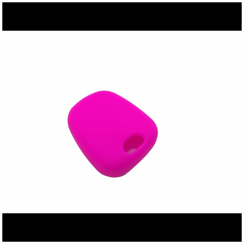 Capa silicone Peugeot, dois botões, rosa