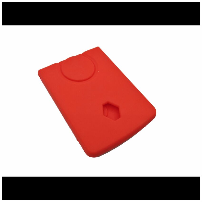 Capa silicone Renault, quatro botões, vermelho
