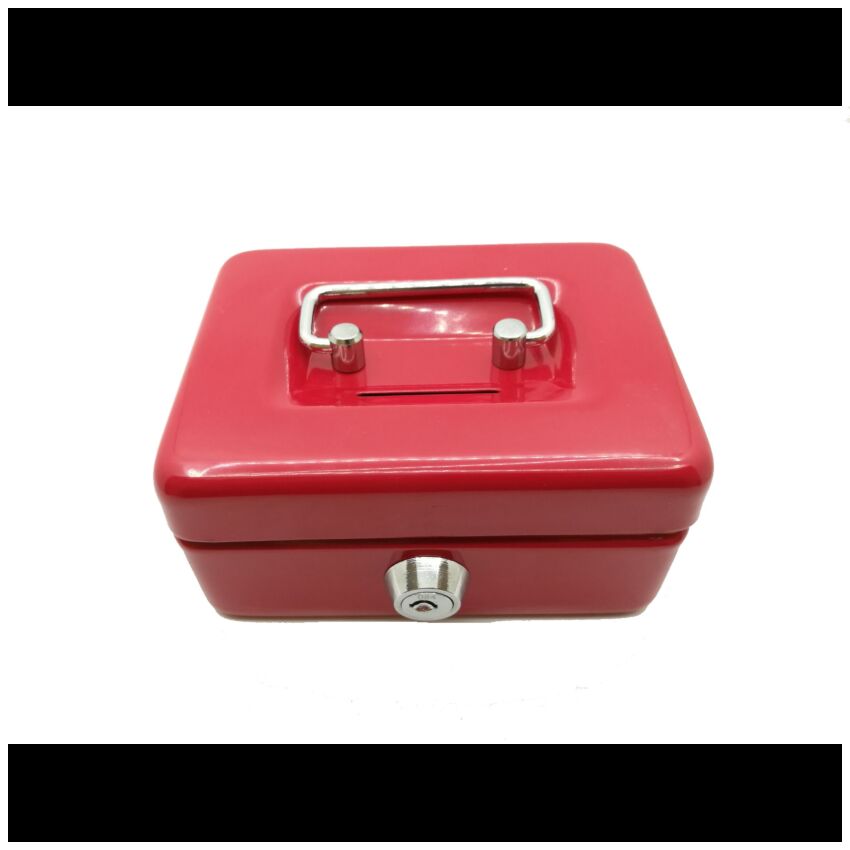 Cofre portátil BTV modelo 10 vermelho