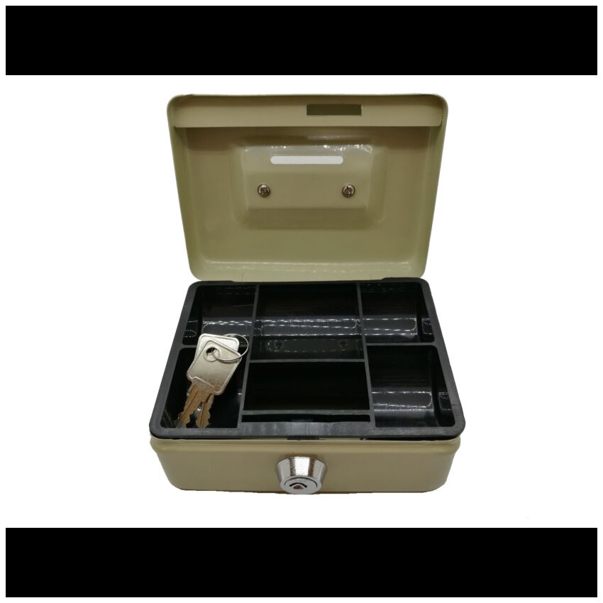 Cofre portátil BTV modelo 10 beje