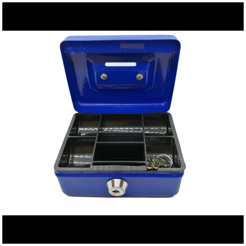 Cofre portátil BTV modelo 10 azul