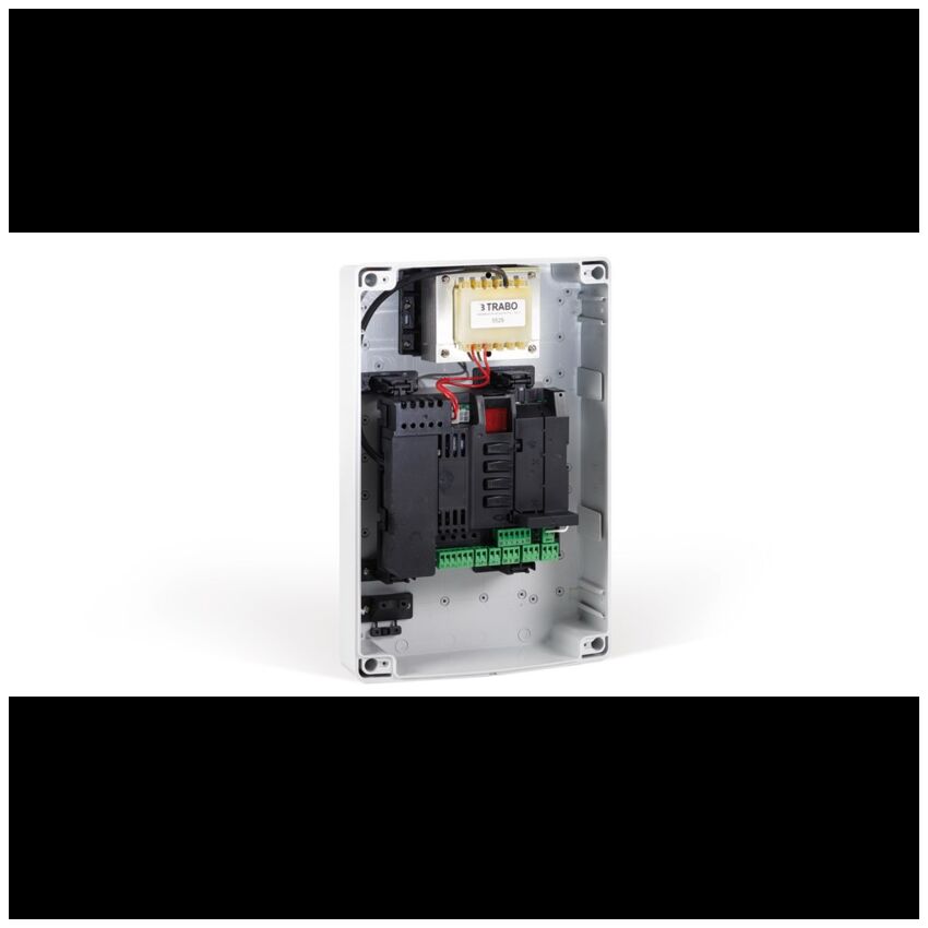 Quadro elétrico Ditec LCU40H para 1 ou 2 motores 24 Vcc/2 x 12A máx. com rádio de 433 MHz