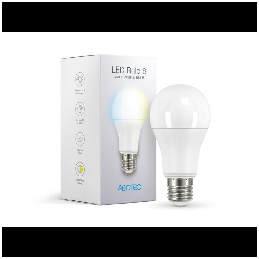 Lampada Aeotec Led 6 Multi-Branco (E27)