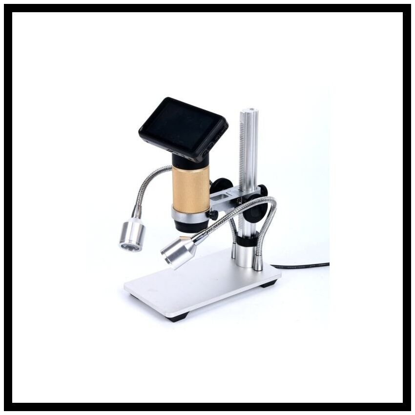 Microscopio Digital C/Led e Monitor LCD