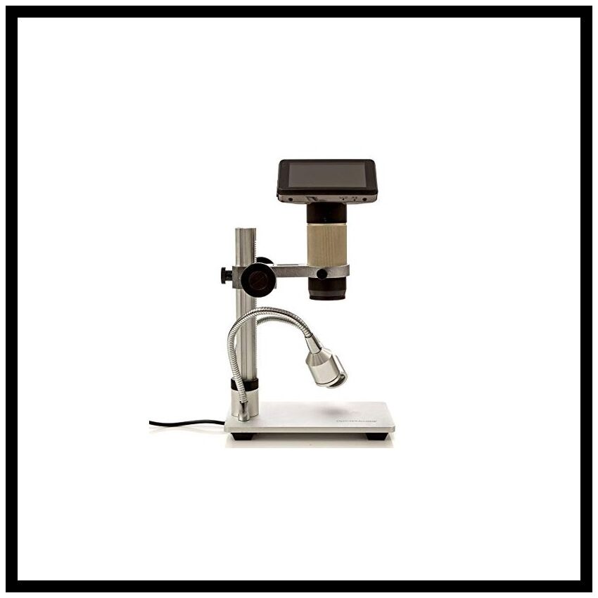 Microscopio Digital C/Led e Monitor LCD