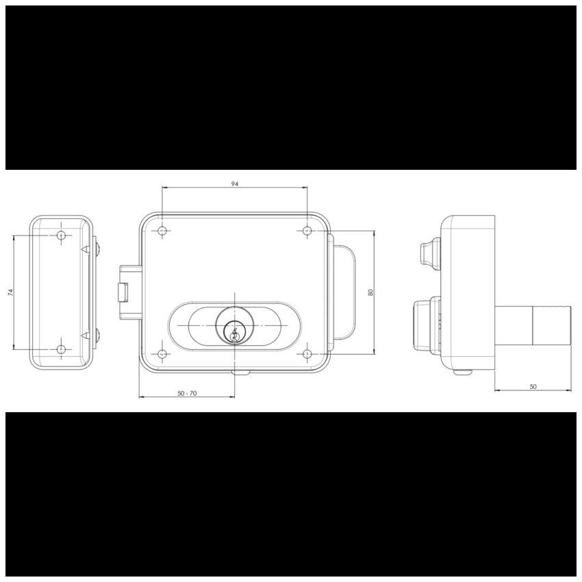 Fechadura FEB 5011/1NE