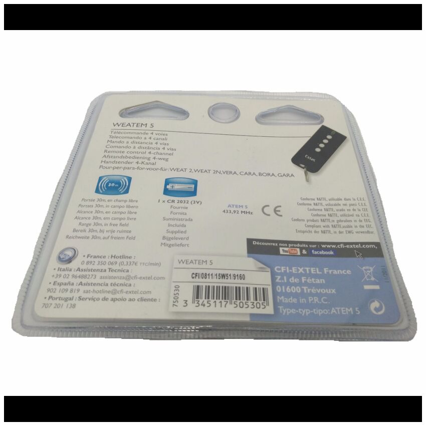 Comando EXTEL ATEM5