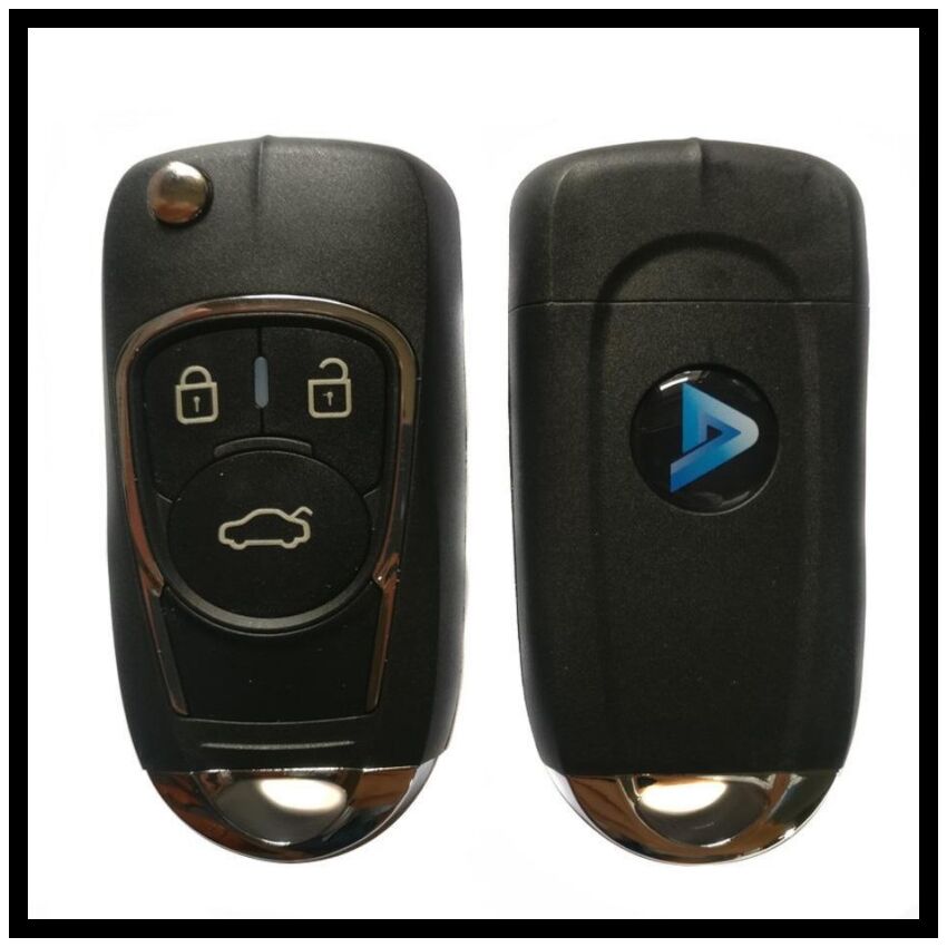 Comando KD 3 Botões Tipo Opel Flip