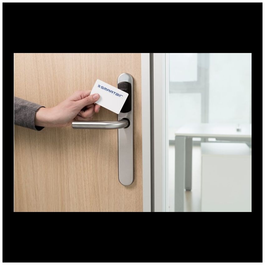 Controlo de acessos Tesa Hotel, escudo wireless por cartão