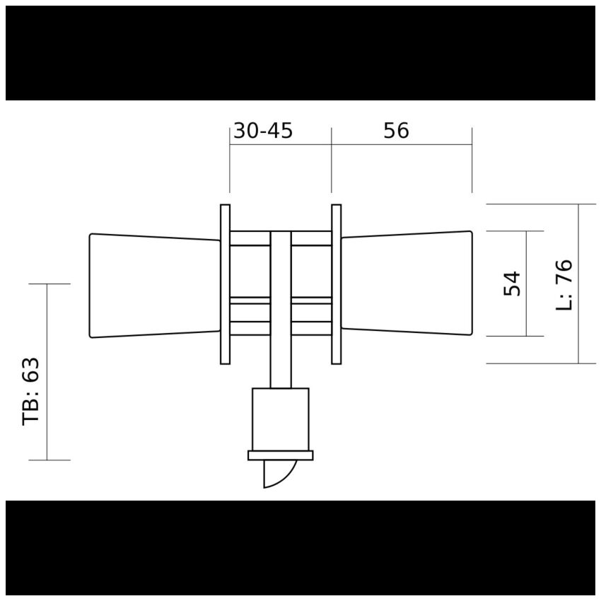 Fechadura SOFI tubolar 8704