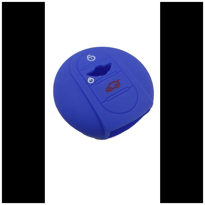 Capa silicone MINI, três botões, Smartkey proximidade, azul