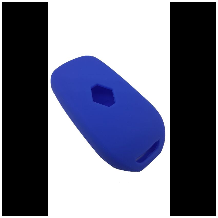 Capa Silicone Renault Três Botões Azul