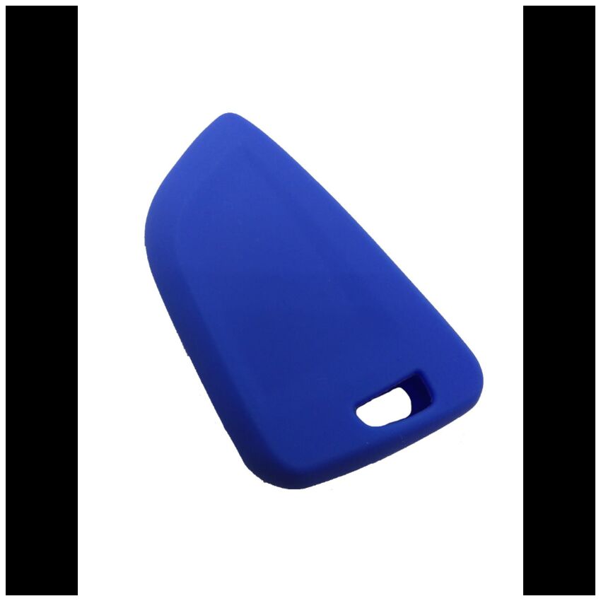 Capa silicone BMW, três botões, azul